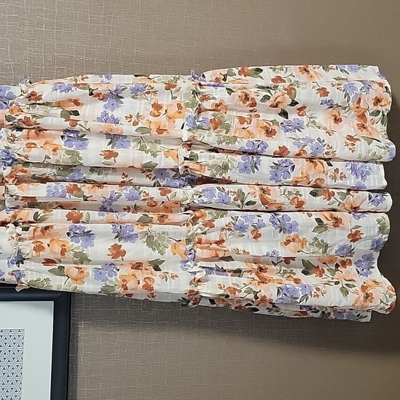 En Saison Sibyl Floral Gauze Midi Dress - Picture 6 of 13